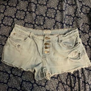 Billabong jean shorts